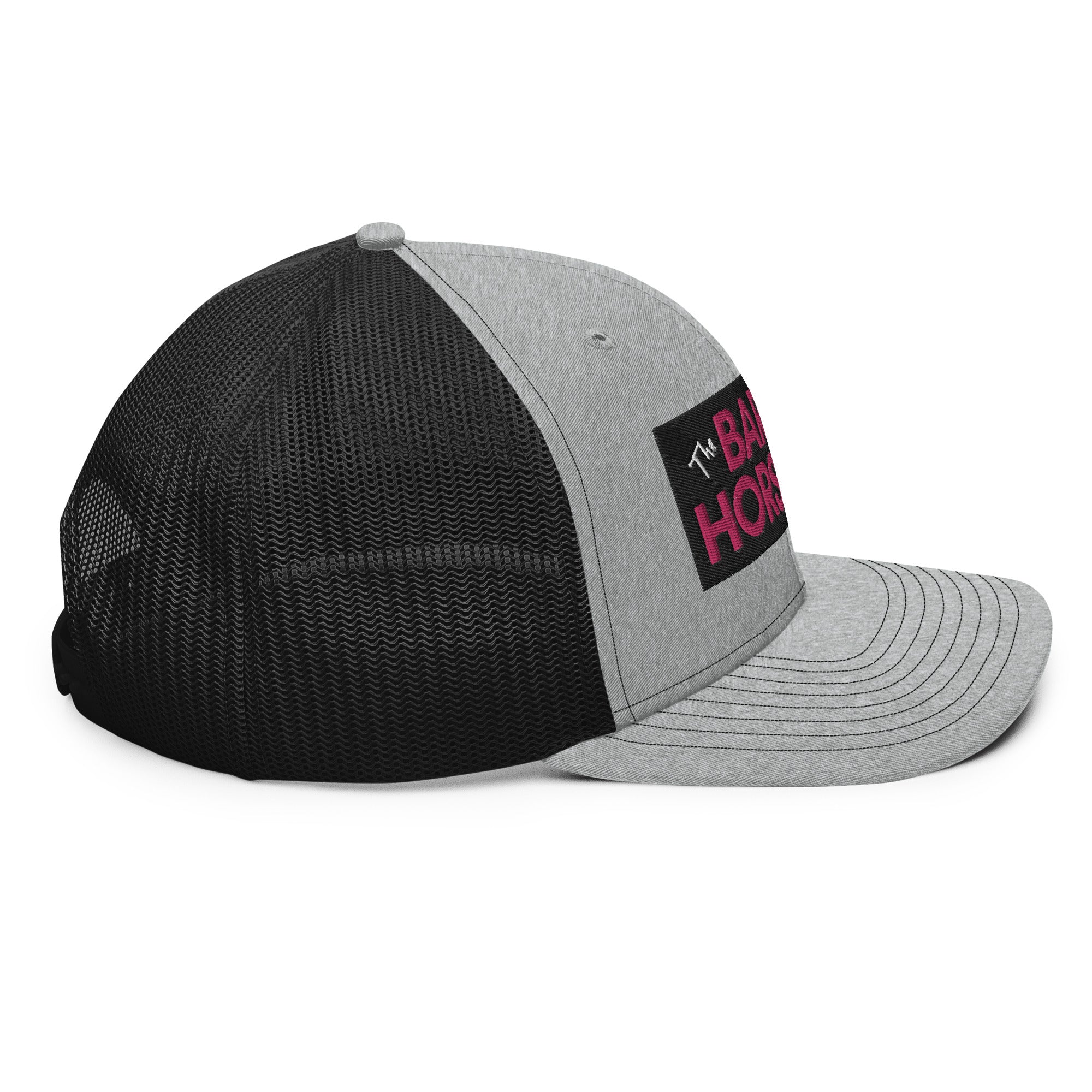 The Barrel Horse Life Hat (Richardson Hat, pink logo)