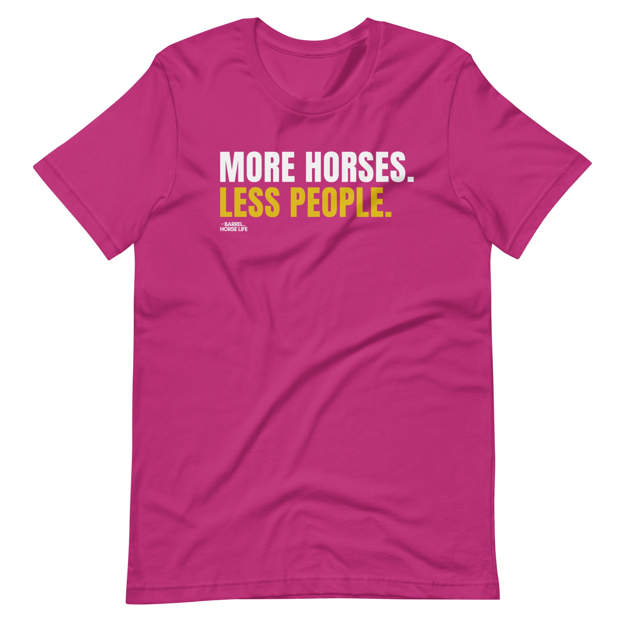 More Horses, Less People