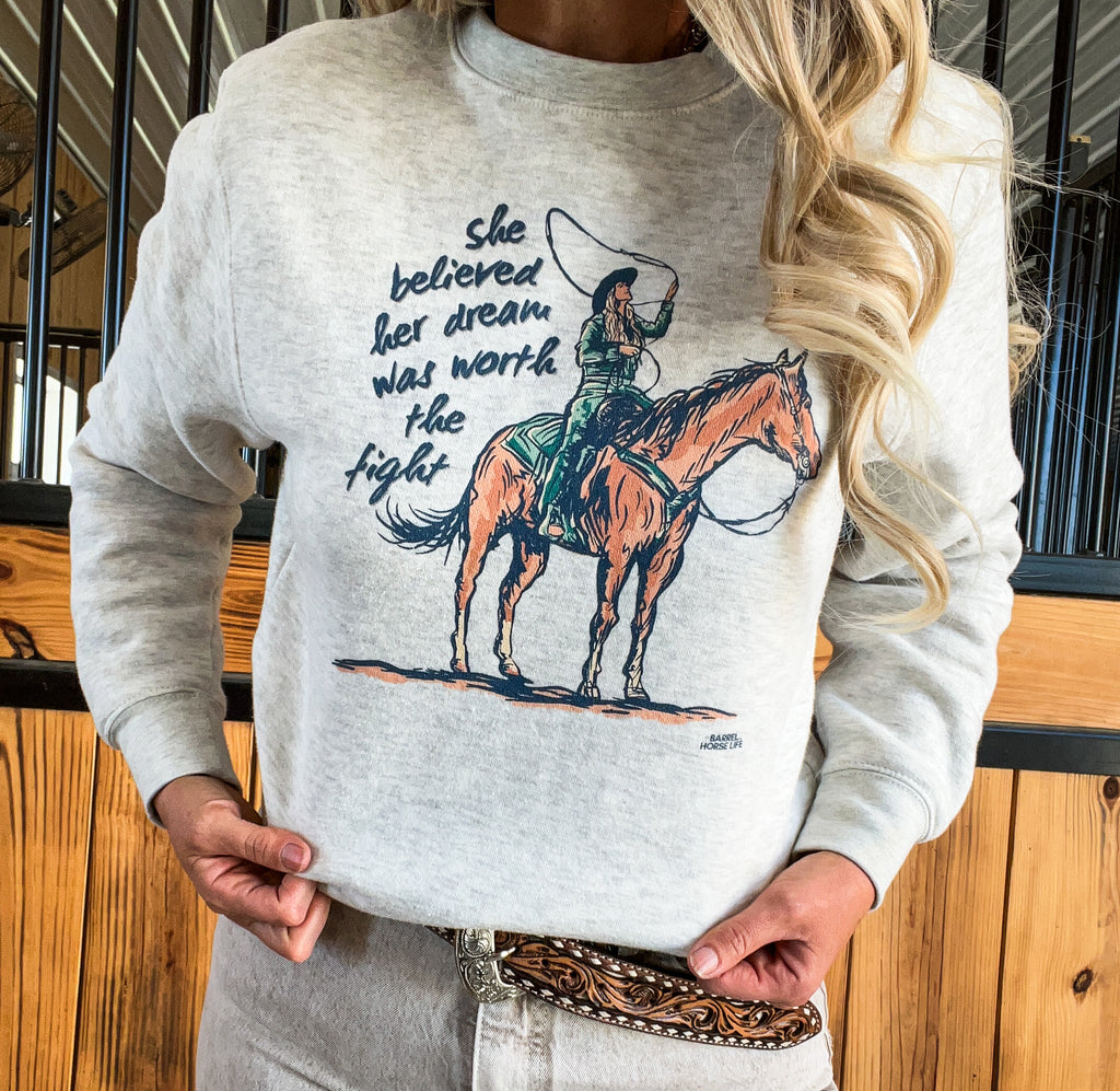 The Cowgirl Crewneck