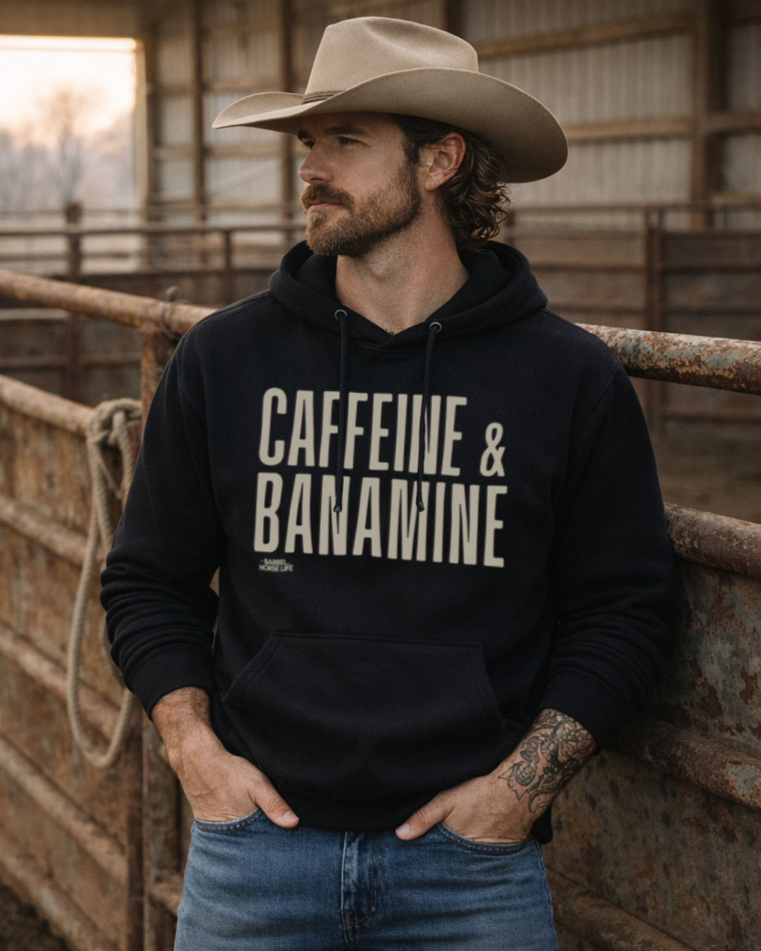 Caffeine & Banamine (Hoodie)