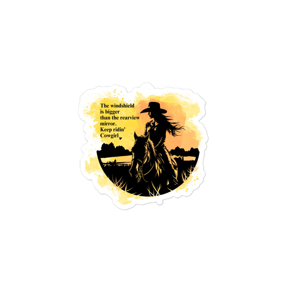 Keep Riding Cowgirl
