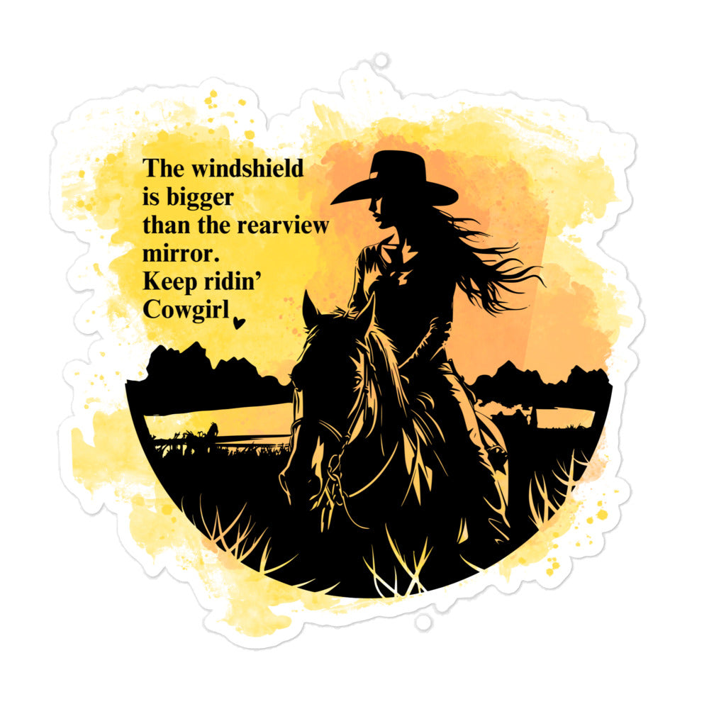 Keep Riding Cowgirl