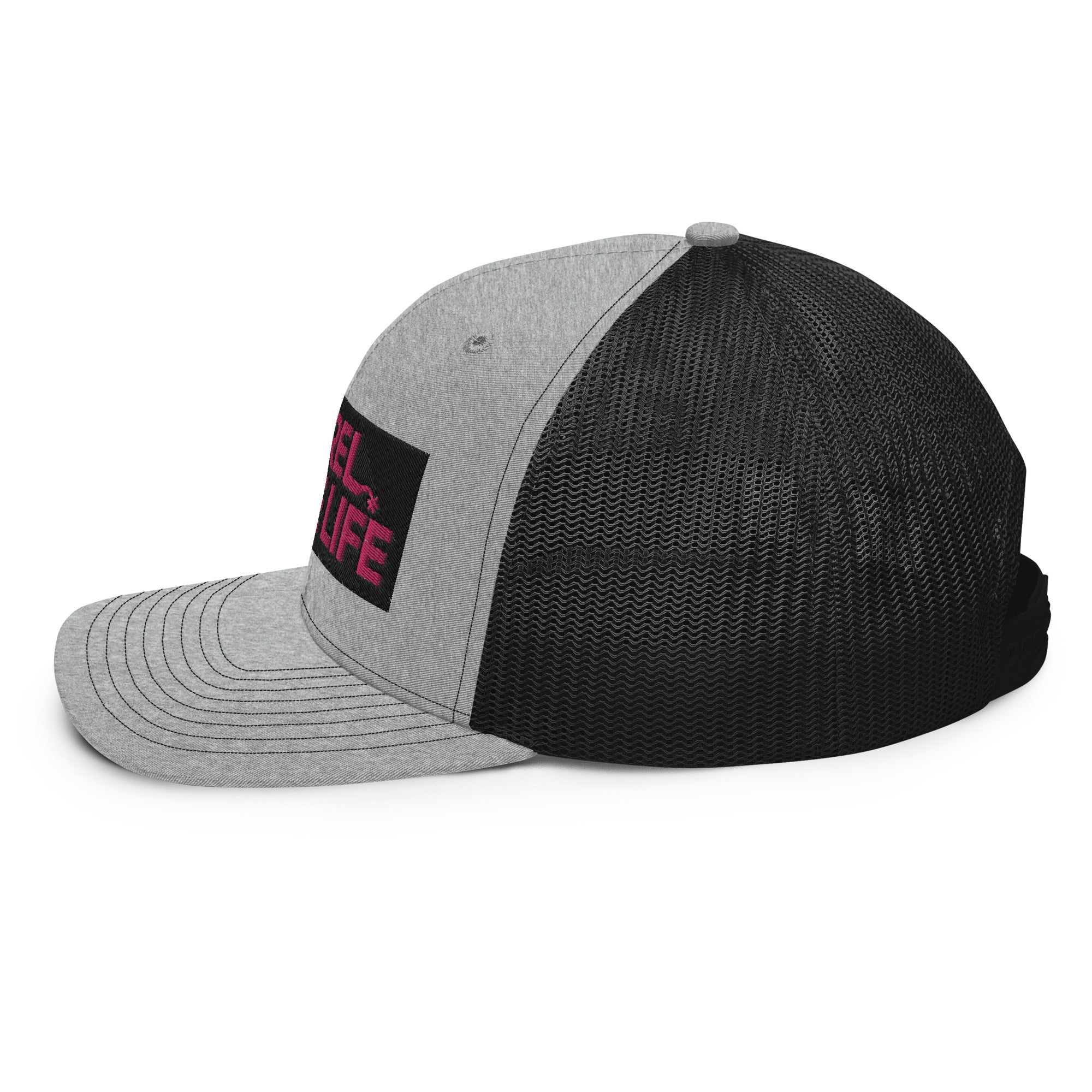 The Barrel Horse Life Hat (Richardson Hat, pink logo)