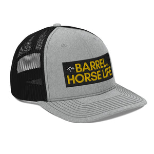 The Barrel Horse Life Hat (Richardson Hat, yellow logo)