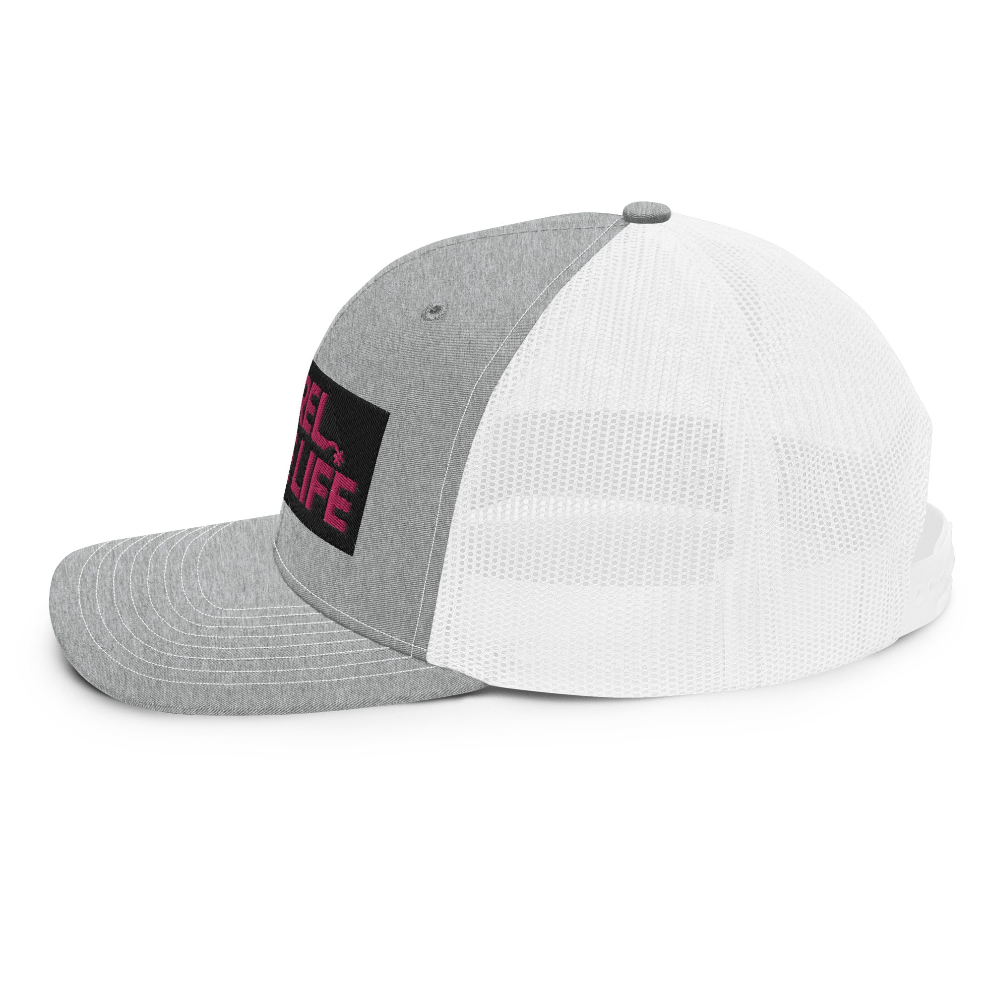 The Barrel Horse Life Hat (Richardson Hat, pink logo)