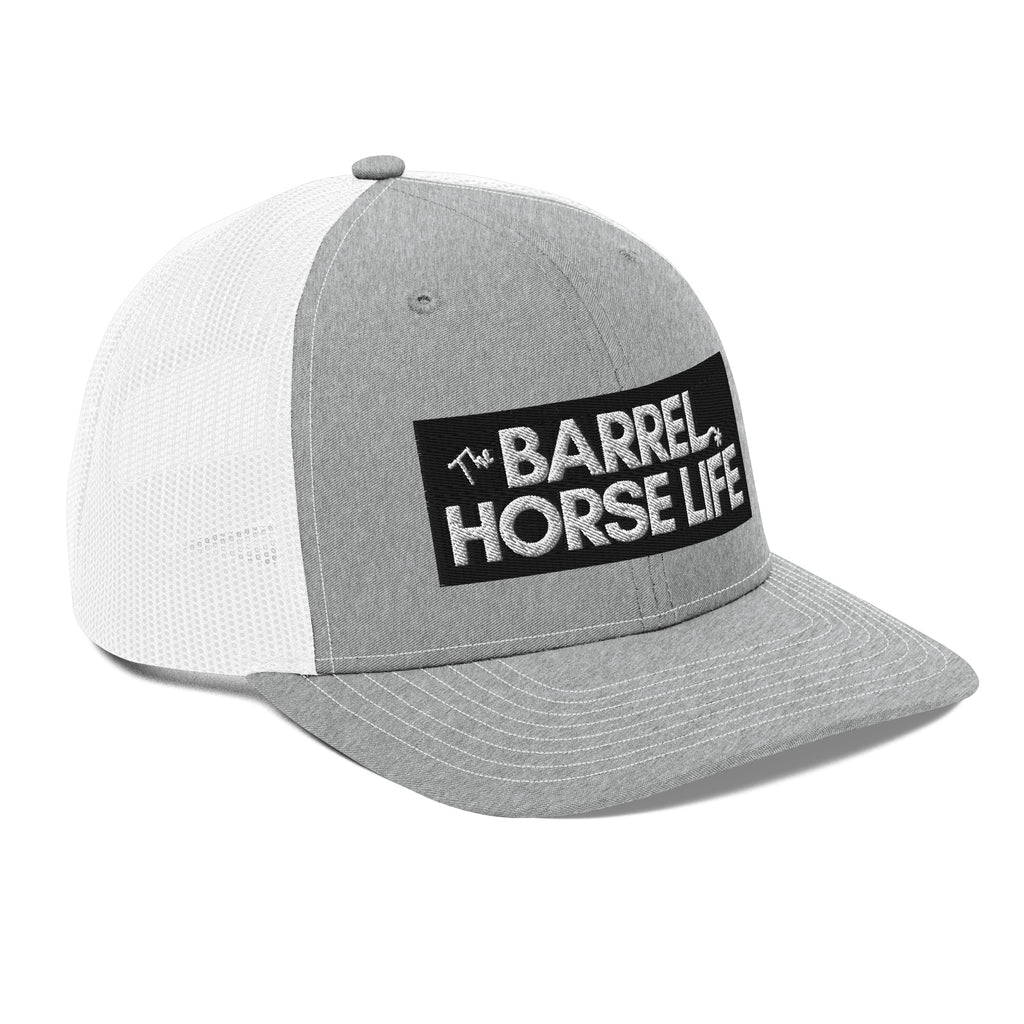 The Barrel Horse Life Hat (Richardson Hat, white logo)