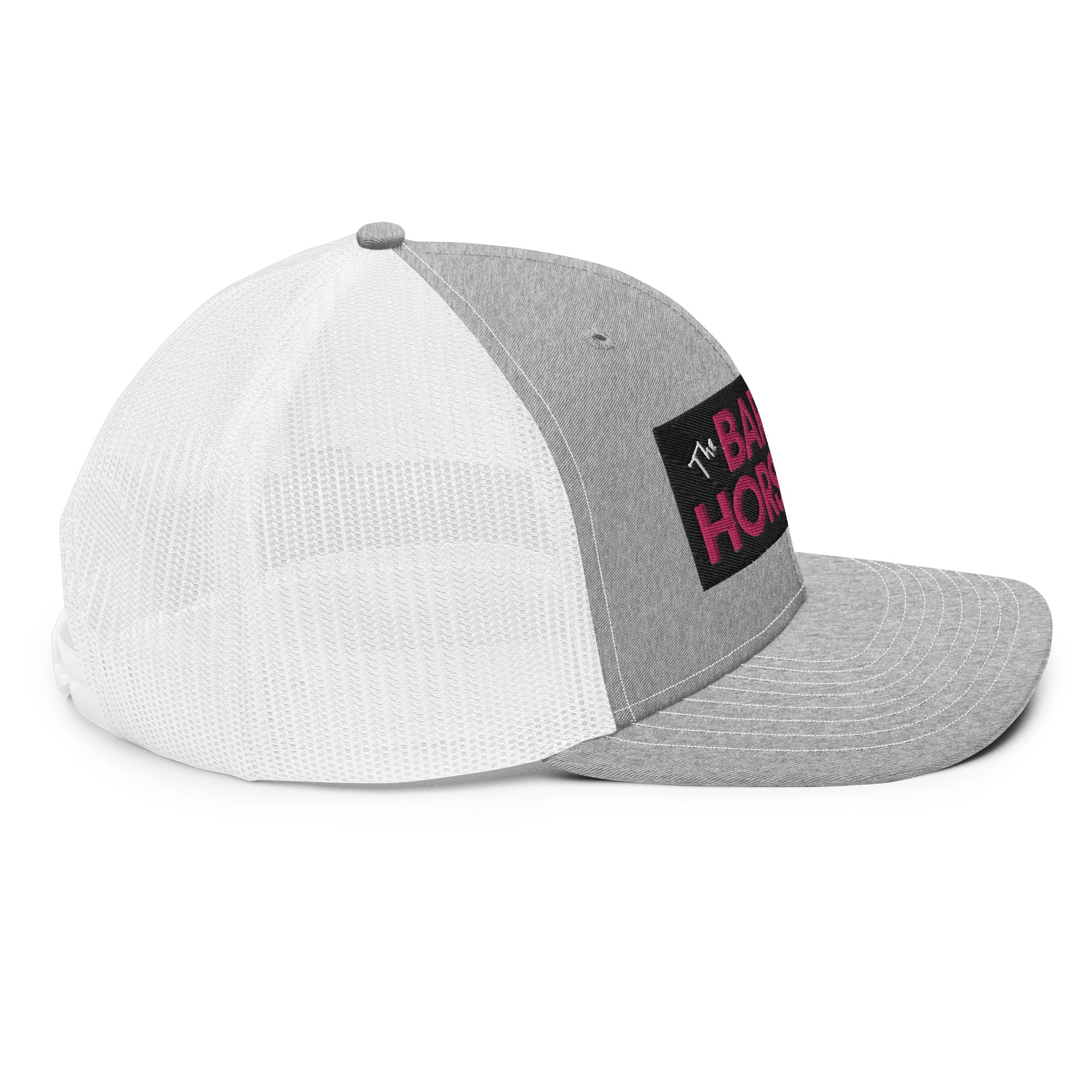 The Barrel Horse Life Hat (Richardson Hat, pink logo)