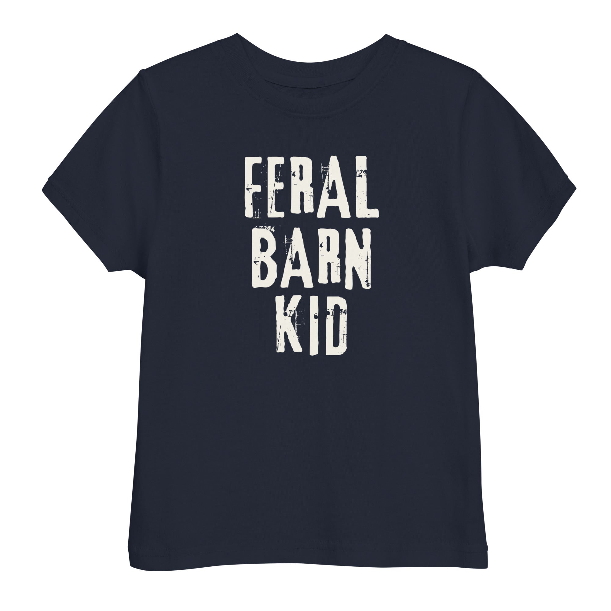 Feral Barn Kid, Toddler jersey t-shirt