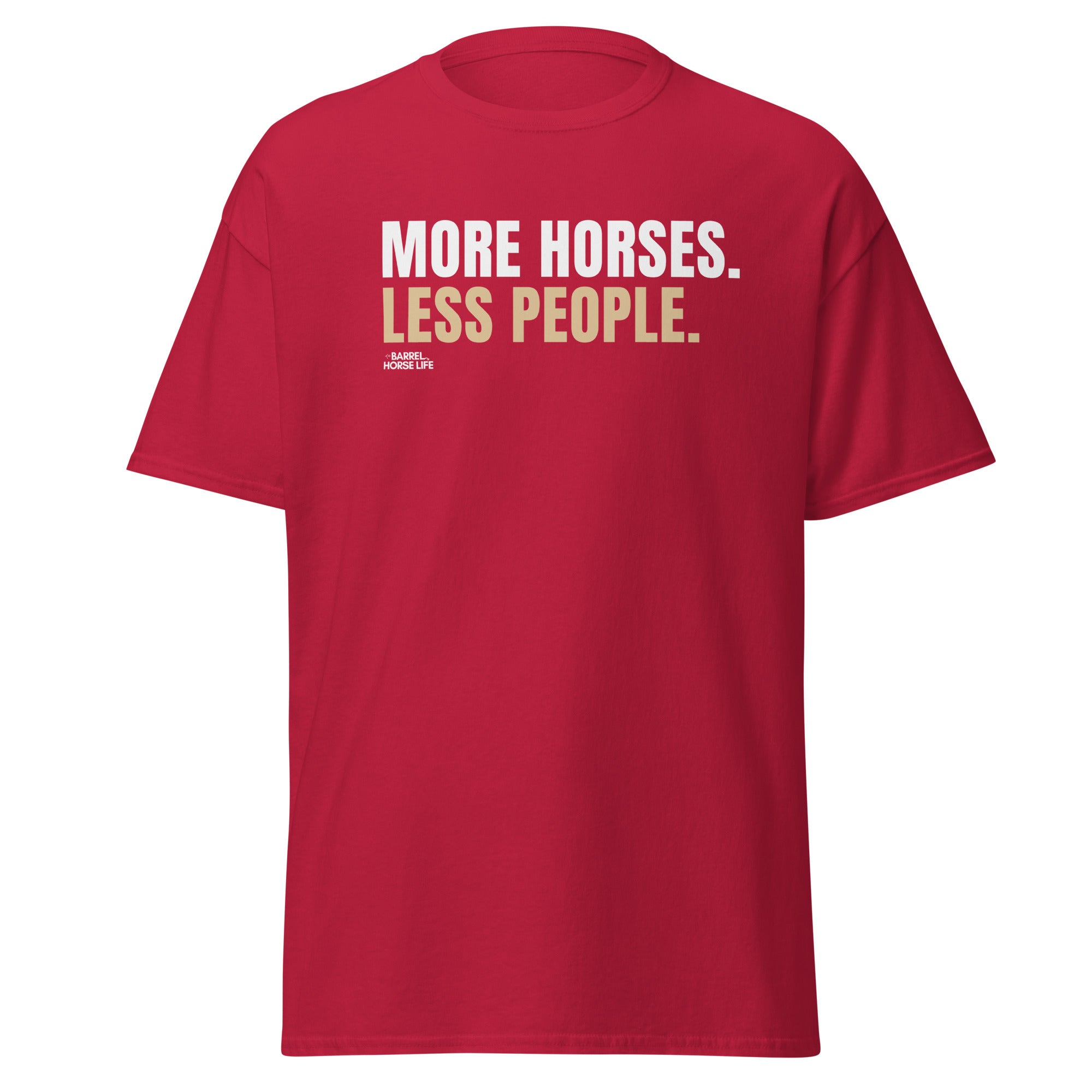 More Horses, Less People