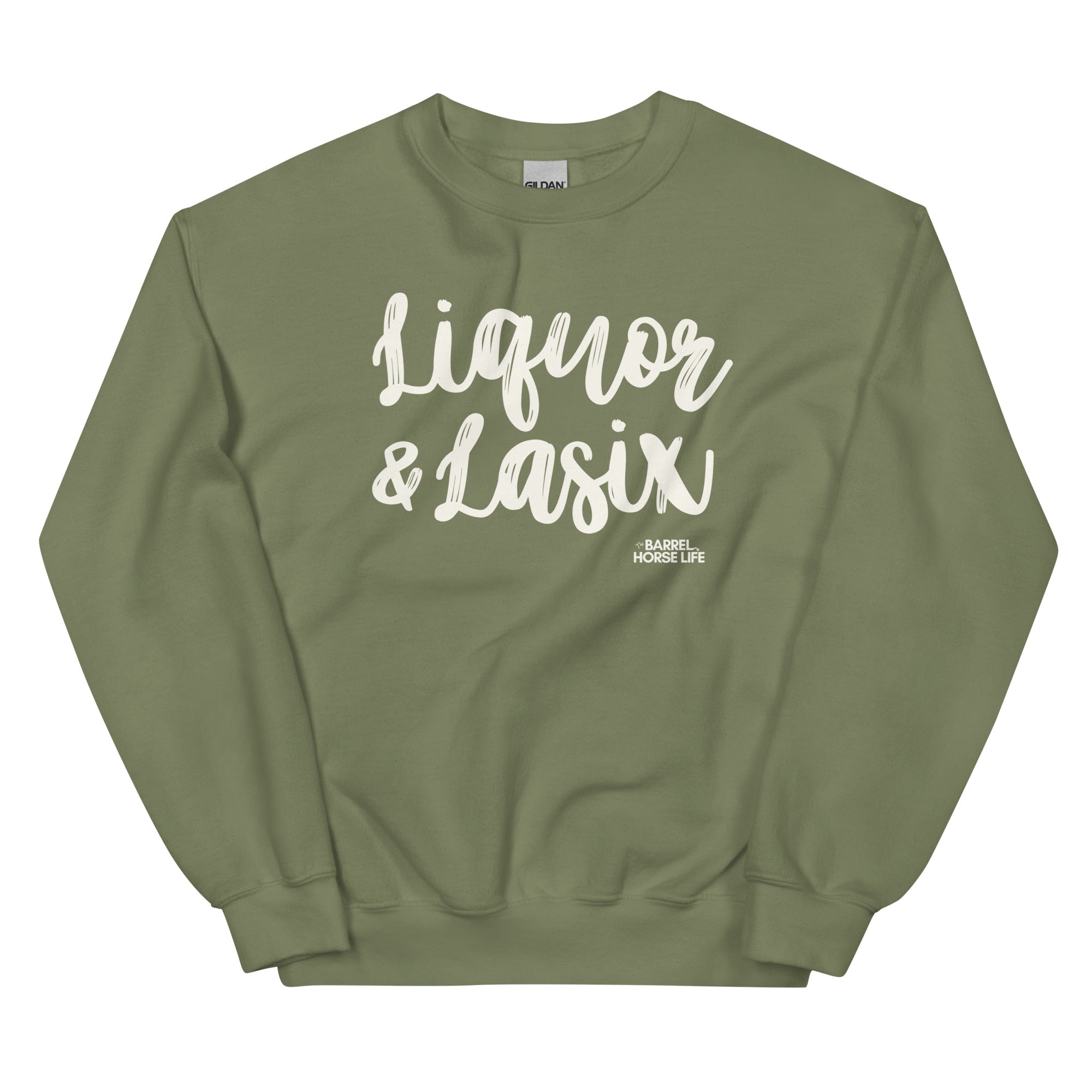 Liquor & Lasix, Crewneck Sweatshirt