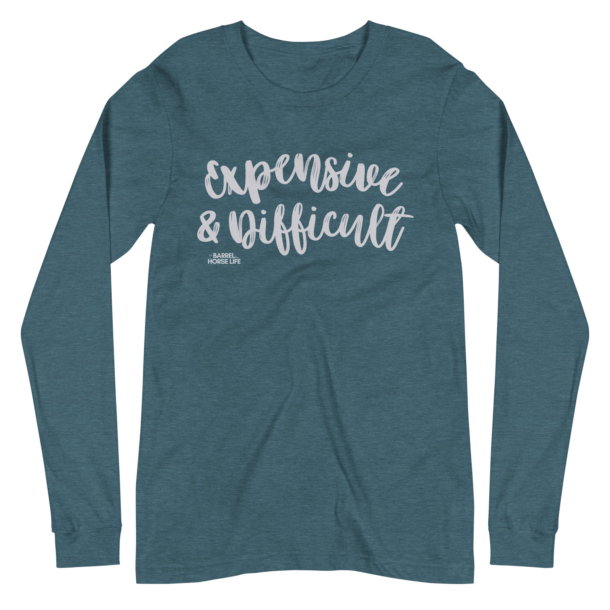 Expensive & Difficult, Unisex Long Sleeve Tee