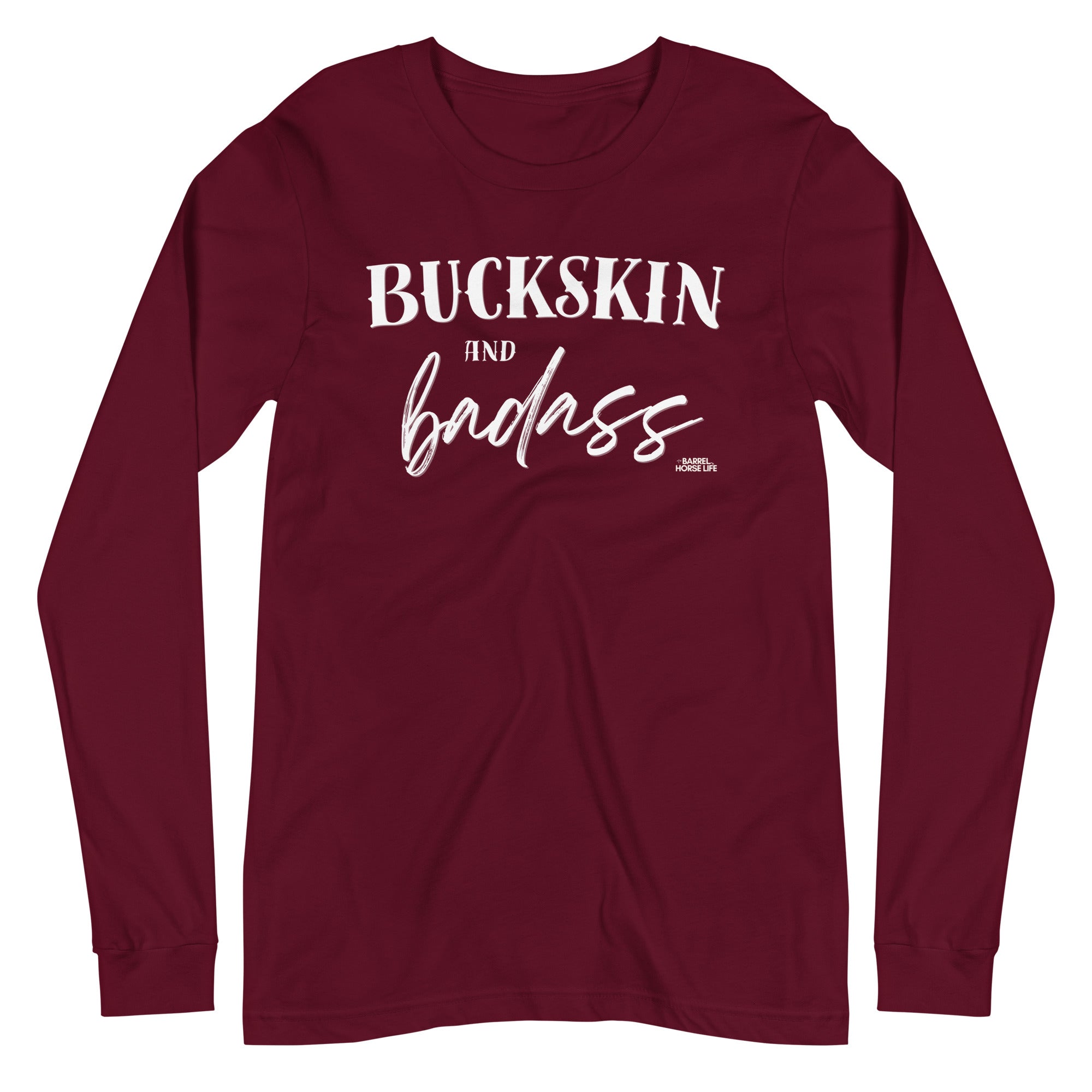Buckskin & Badass, Long Sleeve Tee