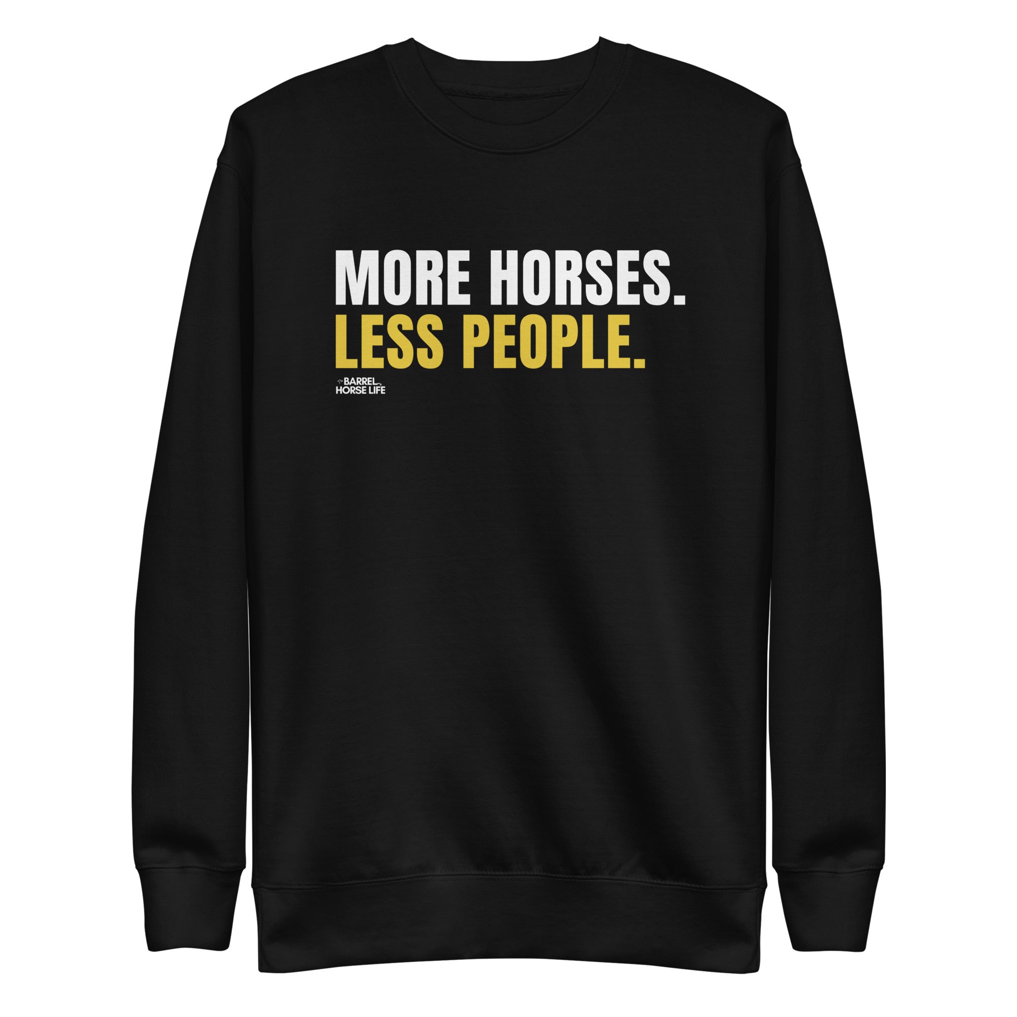 More Horses, Less People