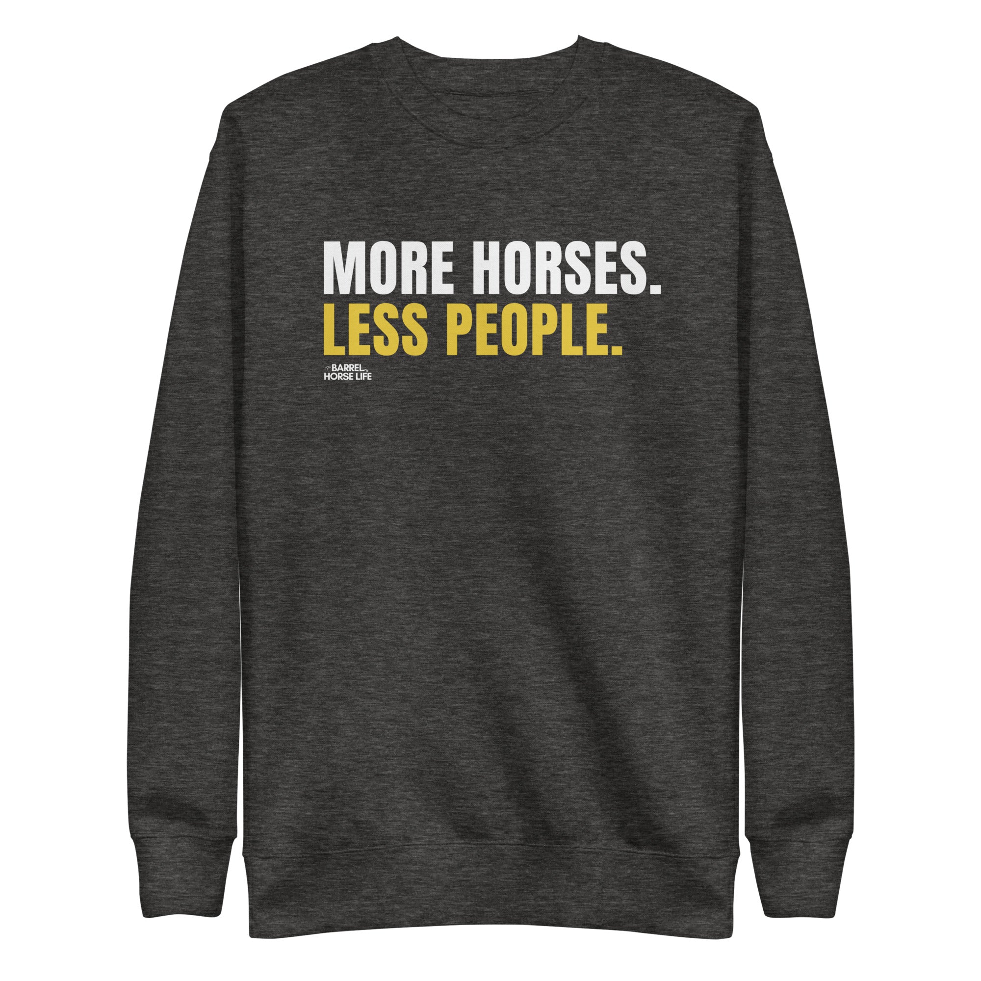 More Horses, Less People