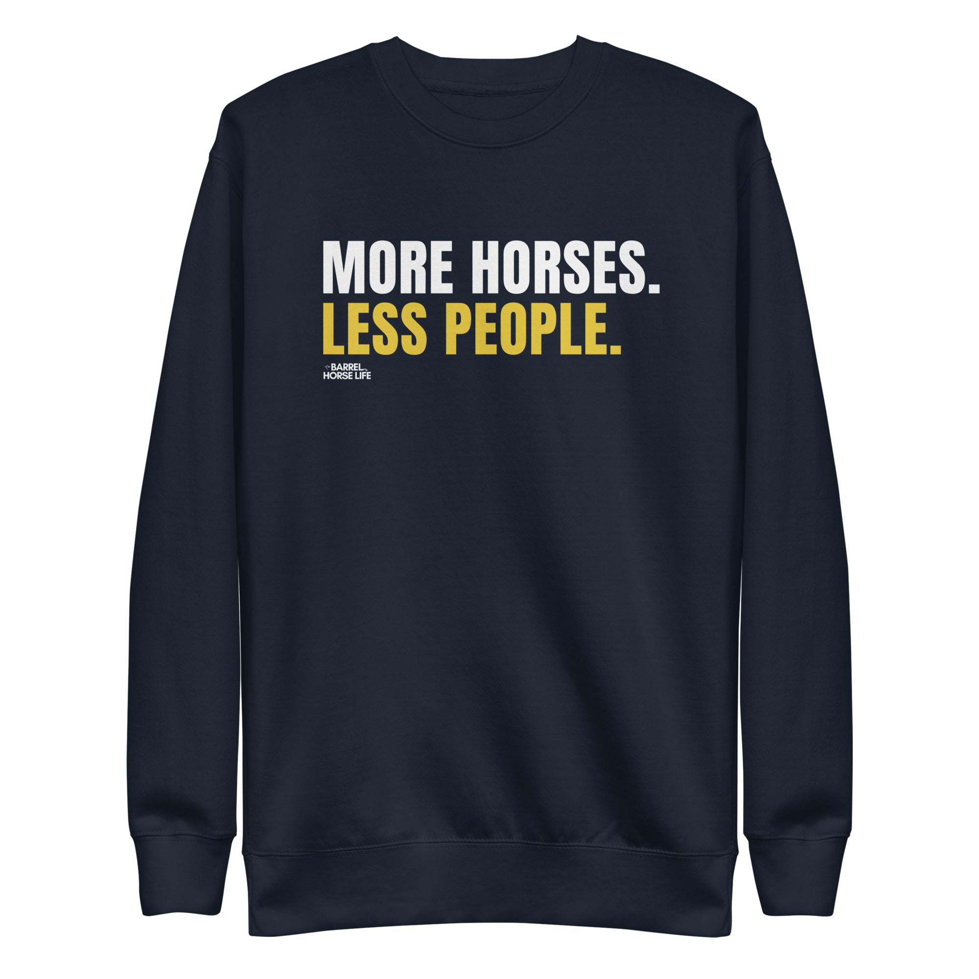 More Horses, Less People