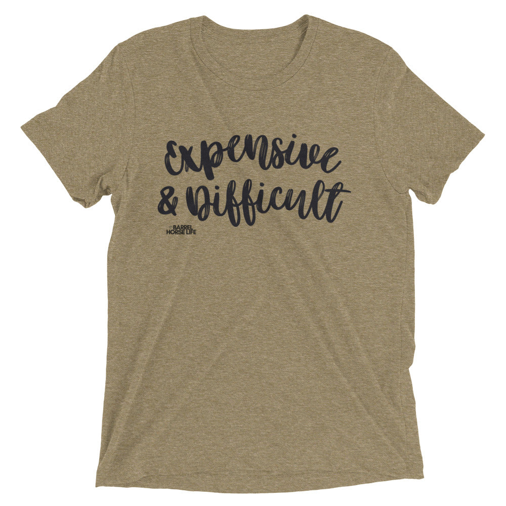 Expensive & Difficult, Tri-Blend T-Shirt