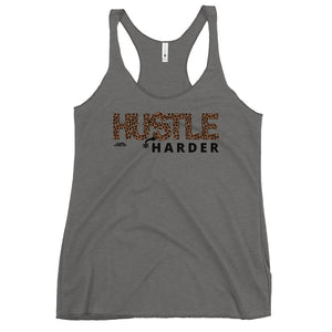 Hustle Harder, Women's Racerback Tank