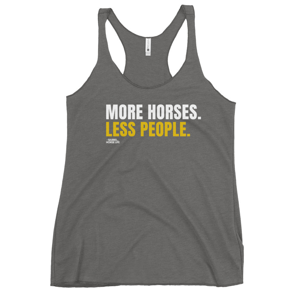 More Horses, Less People