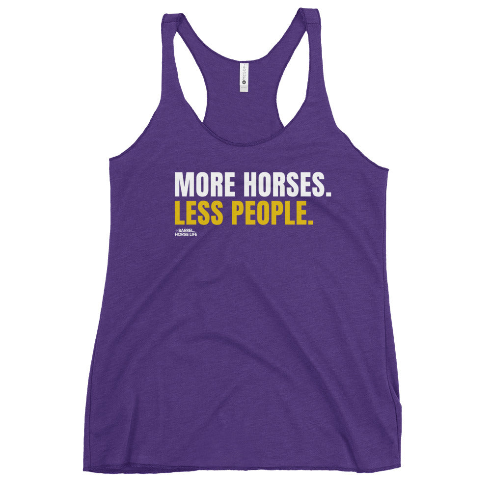 More Horses, Less People