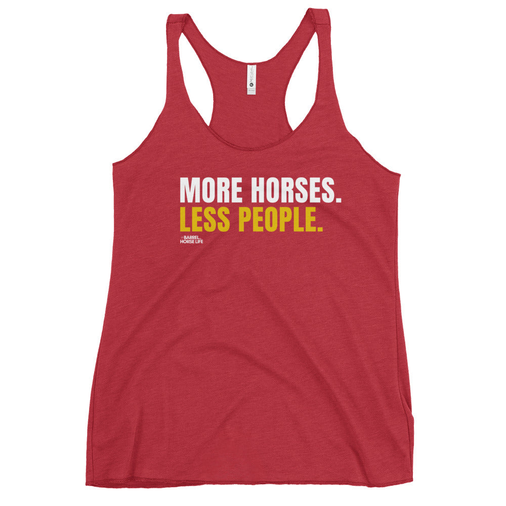 More Horses, Less People
