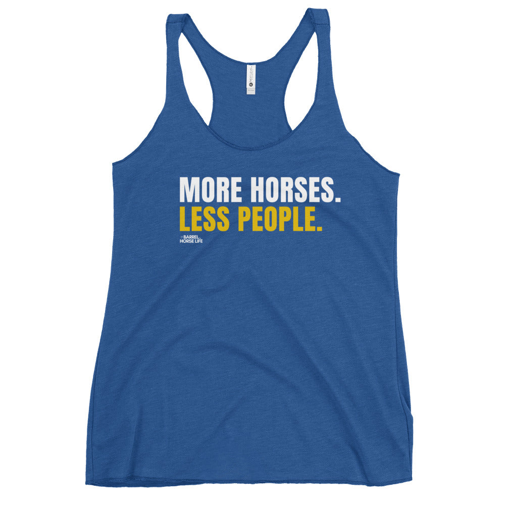 More Horses, Less People