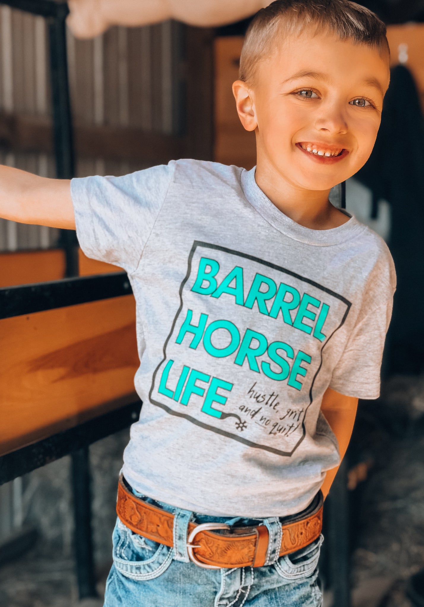 The Barrel Horse Life, Youth T-Shirt