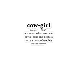 Cowgirl Sticker