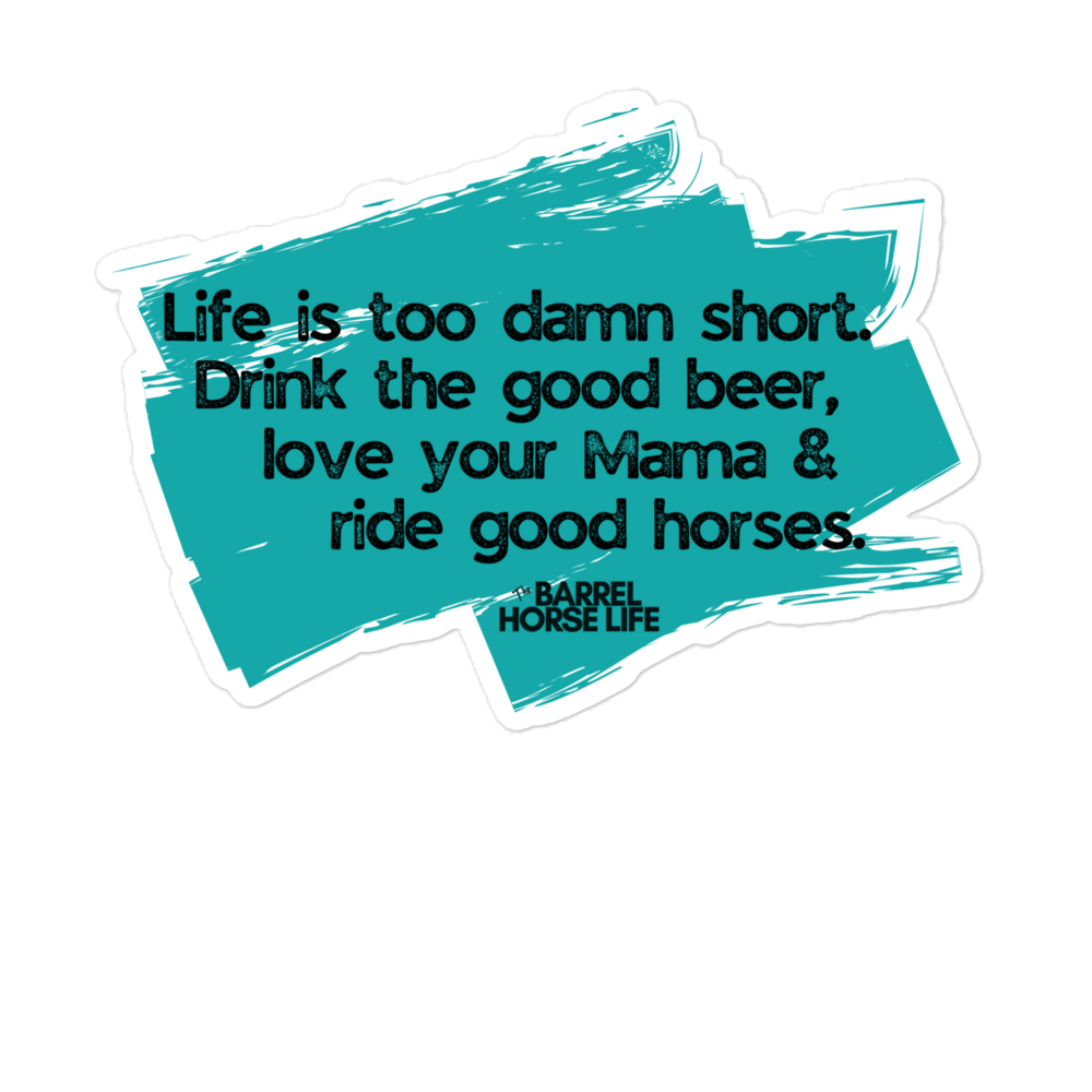 Life Is Too Short, Sitcker