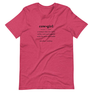 Cowgirl Definition (With A Twist Of Trouble), T-Shirt